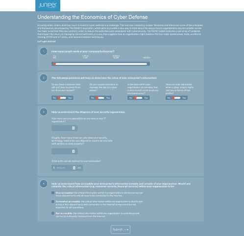 Screenshot interactieve tool 'Defenders dilemma'
